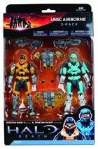 Halo Reach - Spartan Mark V & Spartan Hazop Unsc Airborne 2PK - Series 2 - Action Figure